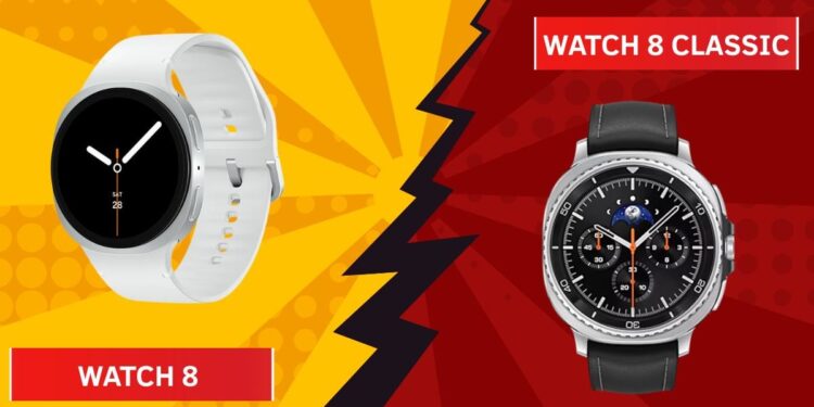 Spesifikasi Galaxy Watch 8 vs Galaxy Watch 8 Classic