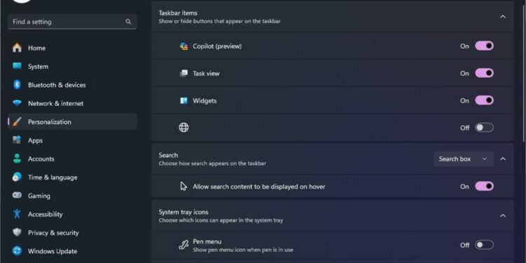 Microsoft Siapkan Fitur Baru di Taskbar Windows: “Companions” Berbasis AI?