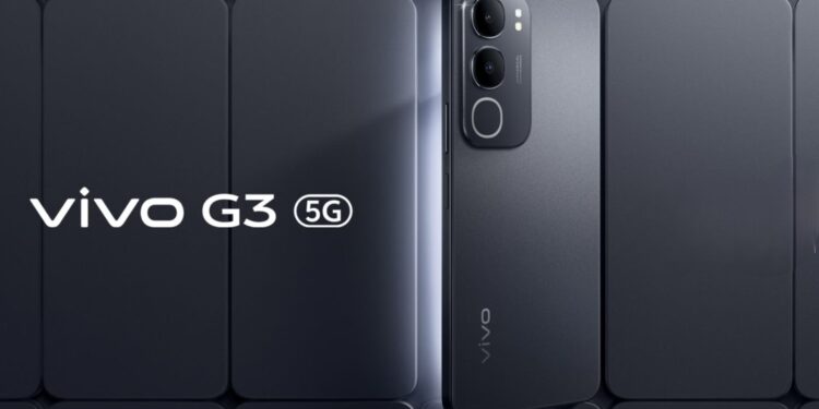 Bawakan Desain Cool, Vivo G3 5G Hadir dengan Baterai Jumbo!