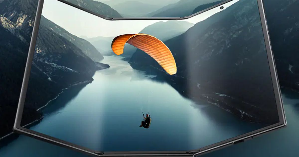 Layar Samsung Galaxy Z TriFold