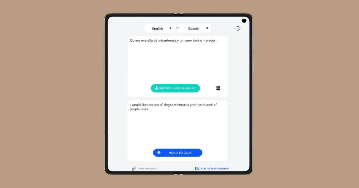Layar Huawei Mate X7