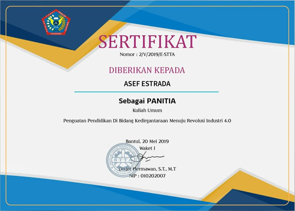 Pentingnya Sertifikasi dan Pendidikan Formal
